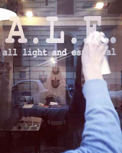 Home interior A.L.E. all light and essential